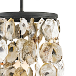 Подвесной светильник с подвесками из устричных раковин Sea Ravens варинант исполнения - 1 | Loft Concept в Волгограде