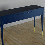 Туалетный стол - Трельяж Elsa Dreams Blue 120 см варинант исполнения - 4 | Loft Concept в Волгограде