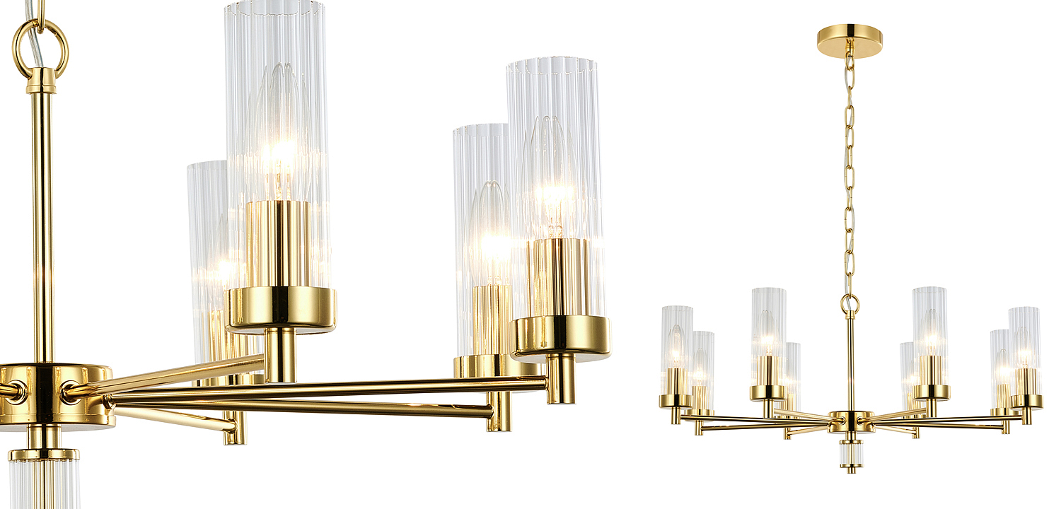 Люстра Jeanette Chandelier Gold 66 Люстра Jeanette Chandelier Gold 66 - Loft-Concept в Волгограде