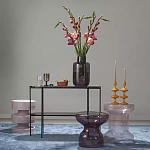 Кофейный столик стеклянный Elegant Lilac Glass Model варинант исполнения - 1 | Loft Concept в Волгограде