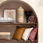 Ваза декоративная из натурального плетеного бамбука Bamboo Decor 42 варинант исполнения - 5 | Loft Concept в Волгограде