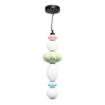 Подвесной светильник фигурный с керамическими элементами 24W LED Fragrant Light варинант исполнения - 3 | Loft Concept в Волгограде