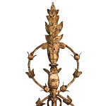 Бра настенное с цветочным мотивом Vintage Luxury варинант исполнения - 1 | Loft Concept в Волгограде