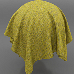 Мебельная ткань Шенилл горчичный цвет 142 см T4-62 варинант исполнения - 4 | Loft Concept в Волгограде