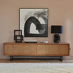 ТВ-тумба из массива тика Busto TV Stand варинант исполнения - 7 | Loft Concept в Волгограде