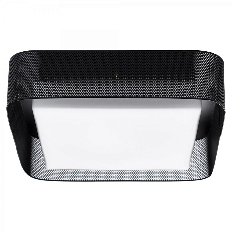 PRECISION Large Flush Mount Black Черный матовый Прозрачный белый PRECISION Large Flush Mount Black Черный матовый Прозрачный белый в Волгограде | Loft Concept