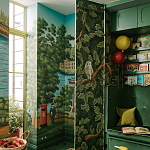 Обои ручная роспись Little London Jubilee Colourway варинант исполнения - 4 | Loft Concept в Волгограде