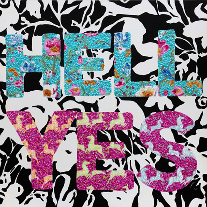 Картина Hell Yes Мульти Картина Hell Yes Мульти в Волгограде | Loft Concept