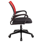 Офисное кресло с основанием из черного пластика Desk chairs Red варинант исполнения - 3 | Loft Concept в Волгограде