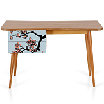 Письменный стол с принтом на ящиках Elise Desk варинант исполнения - 1 | Loft Concept в Волгограде