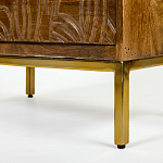 Прикроватная тумба с фактурным фасадом Termite варинант исполнения - 6 | Loft Concept в Волгограде