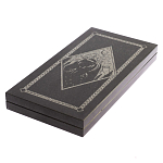 Подарочные нарды из натурального камня с гравировкой Backgammon from Stone варинант исполнения - 7 | Loft Concept в Волгограде