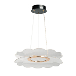 Люстра с прозрачным волнистым плафоном в форме цветка Ethereal Bloom варинант исполнения - 2 | Loft Concept в Волгограде