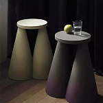 Дизайнерский журнальный стол на 2-х конусообразных ножках Epykopy варинант исполнения - 4 | Loft Concept в Волгограде