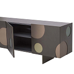 Дизайнерский комод с декором в виде круглых элементов на фасаде Matisse варинант исполнения - 2 | Loft Concept в Волгограде