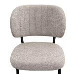 Стул мягкий с серо-бежевой буклированной обивкой Inspiration from Provence варинант исполнения - 5 | Loft Concept в Волгограде