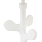 Настольная лампа с белым каркасом и тканевым абажуром Natural Stems варинант исполнения - 2 | Loft Concept в Волгограде