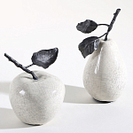 Декоративная статуэтка из керамики Яблоко Apple Ceramics Statuette варинант исполнения - 2 | Loft Concept в Волгограде