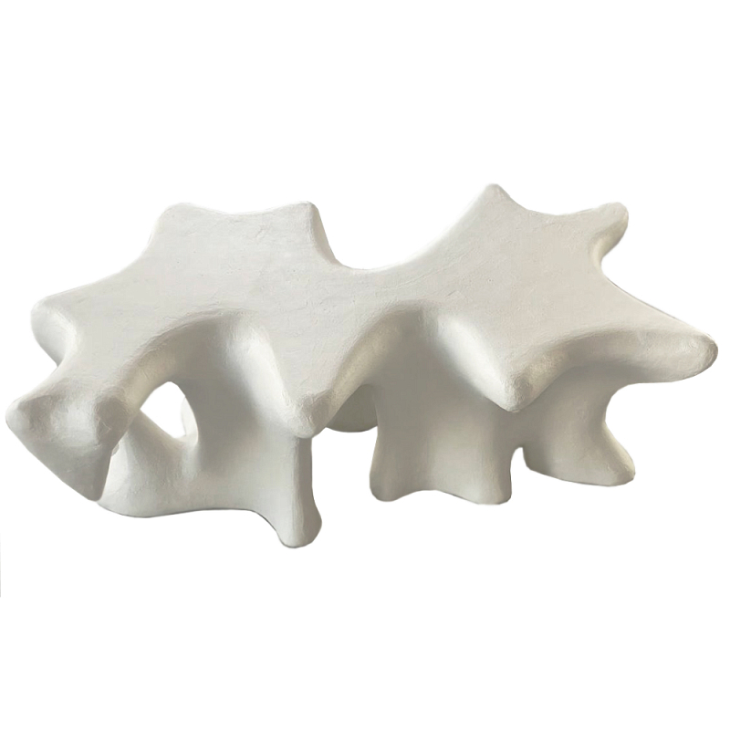 Кофейный стол природной формы Sirius White Coffee Table Молочный Кофейный стол природной формы Sirius White Coffee Table Молочный в Волгограде | Loft Concept