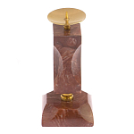 Подсвечник фигурный из натурального камня лемезит Stone Candlestick варинант исполнения - 2 | Loft Concept в Волгограде