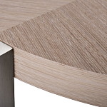 Столик журнальный с низкой круглой столешницей Wood Grain варинант исполнения - 1 | Loft Concept в Волгограде