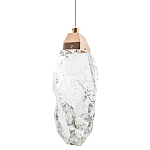 Подвесной светильник Soar Hanging Lamp Gold Transparent Прозрачный варинант исполнения - 1 | Loft Concept в Волгограде