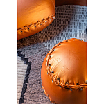 Дизайнерское кожаное кресло в форме руки Poltronova Joe Gold  Armchair варинант исполнения - 6 | Loft Concept в Волгограде