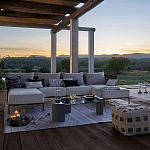 Уличное кресло Alaric Armchair Black варинант исполнения - 6 | Loft Concept в Волгограде