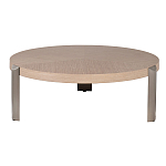 Столик журнальный круглый со светлым шпоном Light Veneer Table варинант исполнения - 5 | Loft Concept в Волгограде