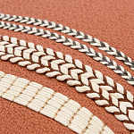 Подушка декоративная с вышивкой и кисточками Ethnic mix варинант исполнения - 2 | Loft Concept в Волгограде