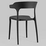 Черный стул из прочного PP-пластика JORIS варинант исполнения - 4 | Loft Concept в Волгограде