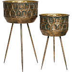 Железное кашпо Boston варинант исполнения - 1 | Loft Concept в Волгограде