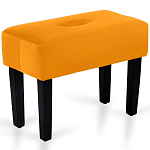 Мягкий  пуф на черных ножках Winton Pouf варинант исполнения - 19 | Loft Concept в Волгограде