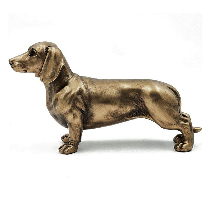 Статуэтка такса с реалистичными деталями и гладкой поверхностью Dachshund Style Бронза Статуэтка такса с реалистичными деталями и гладкой поверхностью Dachshund Style Бронза в Волгограде | Loft Concept