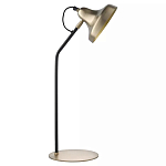 Настольная лампа с плафоном в форме купола в сочетании черного и золотистого цвета Minimalist Execution варинант исполнения - 2 | Loft Concept в Волгограде