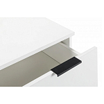 Комод белый с 3-мя ящиками Strict Lines  варинант исполнения - 5 | Loft Concept в Волгограде