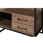 Стеллаж под TV в стиле лофт с открытыми полками и ящиками Urban Style Space варинант исполнения - 3 | Loft Concept в Волгограде