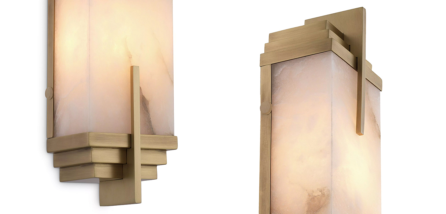 Бра Eichholtz Wall Lamp Harman Brass Бра Eichholtz Wall Lamp Harman Brass - Loft-Concept в Волгограде
