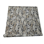 Мебельная ткань Шенилл коричневый принт 280 см T2-146 варинант исполнения - 3 | Loft Concept в Волгограде