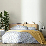 Постельное белье из сатина с рисунком 200х220 см Aurora Allure Sprout варинант исполнения - 2 | Loft Concept в Волгограде