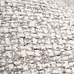 Кресло вращающееся круглой формы из серого шенилла Favorite Vacation Place варинант исполнения - 3 | Loft Concept в Волгограде