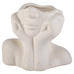 Ваза керамическая Face forever Shine варинант исполнения - 1 | Loft Concept в Волгограде