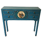 Консоль в китайском стиле с 4-мя ящиками Chinese Elm Console Table варинант исполнения - 1 | Loft Concept в Волгограде