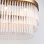 Люстра подвесная овальная со стеклянными трубками Nembus варинант исполнения - 3 | Loft Concept в Волгограде