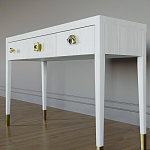 Дизайнерский Письменный стол Elsa Dreams White с тремя ящиками варинант исполнения - 2 | Loft Concept в Волгограде