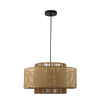 Подвесной светильник с абажуром из плтеного бамбука Light Inside the Cell варинант исполнения - 3 | Loft Concept в Волгограде