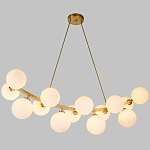 Люстра подвесная с белыми лампами в форме шара Felicitat варинант исполнения - 4 | Loft Concept в Волгограде