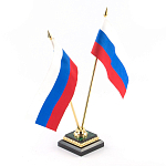 Флагшток из малахита и бронзы с позолотой Stone Flagpole варинант исполнения - 2 | Loft Concept в Волгограде