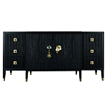 Большой Комод-буфет Elsa Dreams Black с ящиками варинант исполнения - 7 | Loft Concept в Волгограде