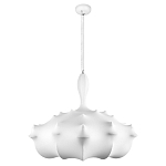 Подвесной светильник с белым фигурным абажуром и мягкими волнистыми краями Cloud Motion  варинант исполнения - 17 | Loft Concept в Волгограде